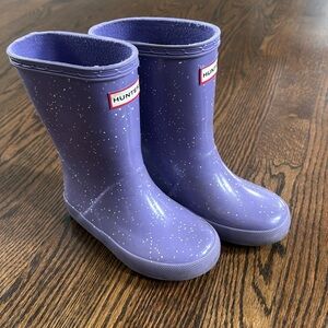 Kids First Giant Glitter Rain Boots Size 10 US Big Kid